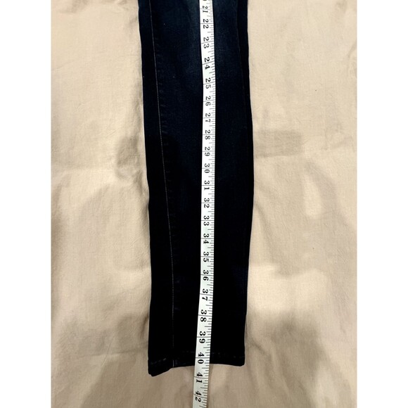 MOTHER Denim High Waisted Looker Jeans Coffee Tea or Me Dark Wash Size 25 Black - Picture 13 of 13